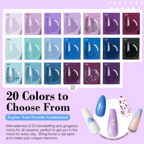 Dipping powder recycling tray from AZUREBEAUTY kit