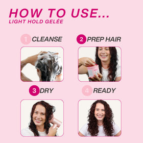 Dippity Do Girls With Curls Light Hold Gelee Duo with natural ingredients