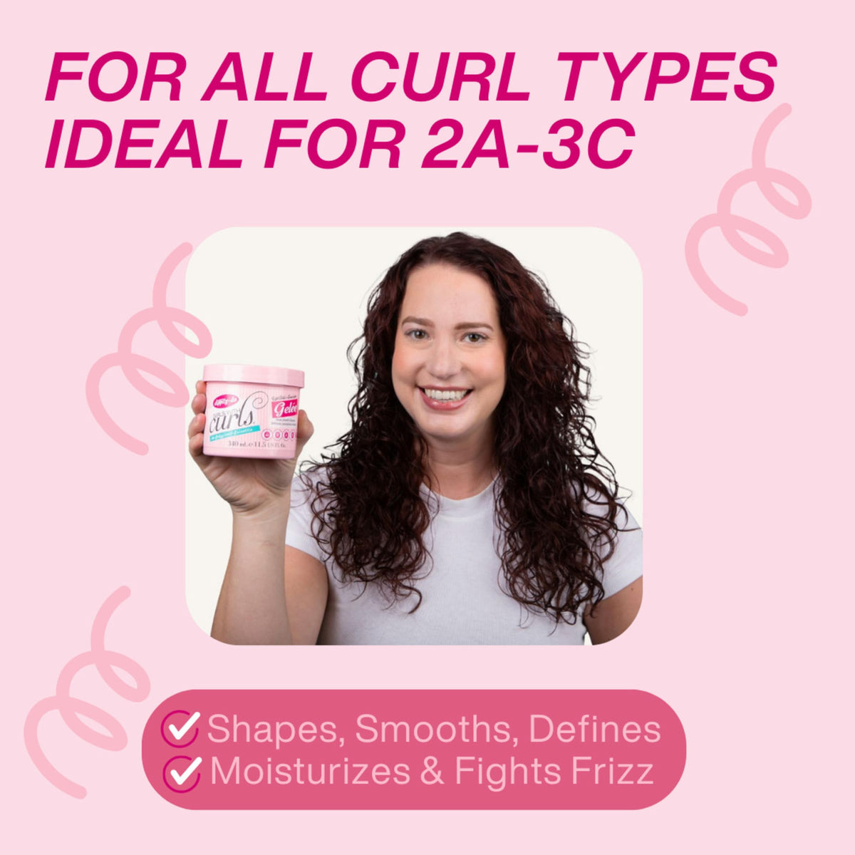 Dippity Do Girls With Curls Light Hold Gelee texture close-up
