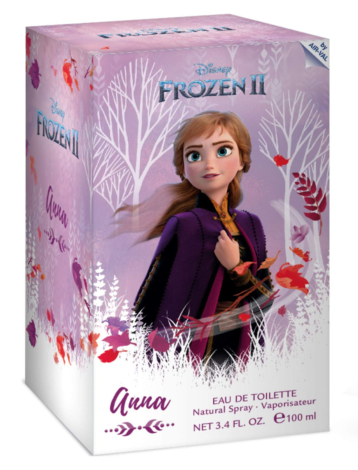 Disney Frozen II Anna Eau De Toilette Spray 3.4oz back view