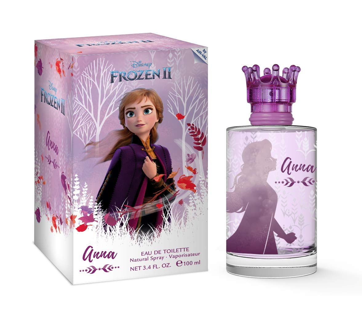 Disney Frozen II Anna Eau De Toilette Spray 3.4oz front view