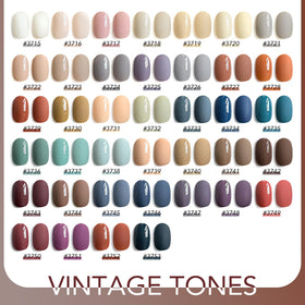 Display of GAOY gel nail polish set with packaging