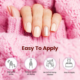 Display of various colours from OpenLive Dip Powder Nail Kit