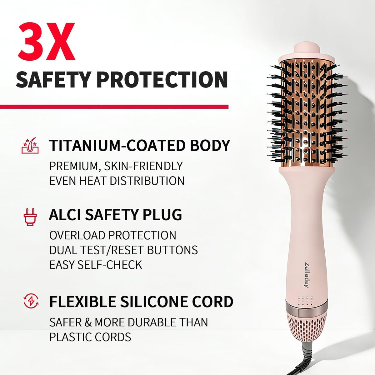 DISSTAR Hair Blow Dryer Brush with dedicated stand