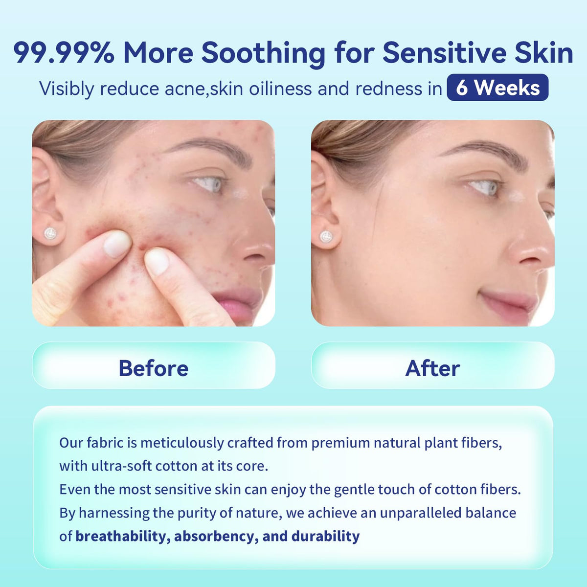 Ditoi Disposable Face Towels in use for makeup removal