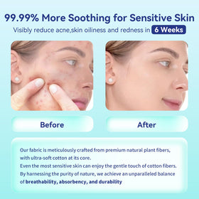 Ditoi Disposable Face Towels in use for makeup removal