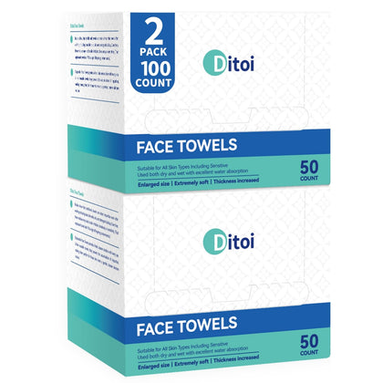 Ditoi Disposable Face Towels XXL pack front view