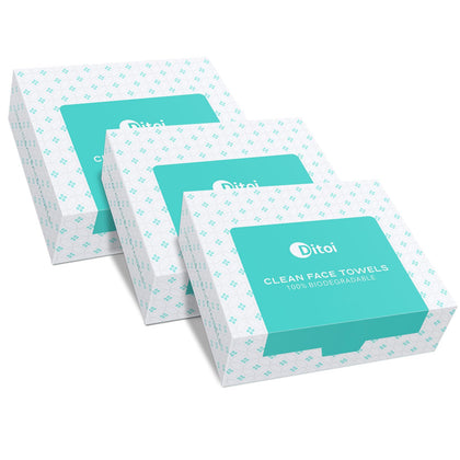 Ditoi Face Towels XXL pack front view showing 45 towels