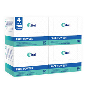 Ditoi XXL Disposable Face Towels package front view