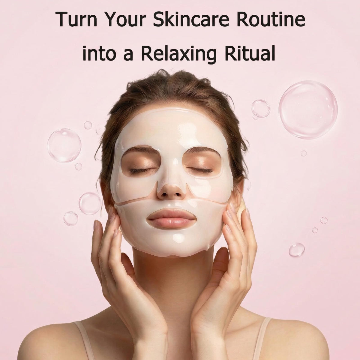 DiuGouNi Collagen Face Mask open with jelly-like texture
