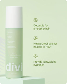 Divi 3-in-1 Leave-In Conditioner spray nozzle close-up