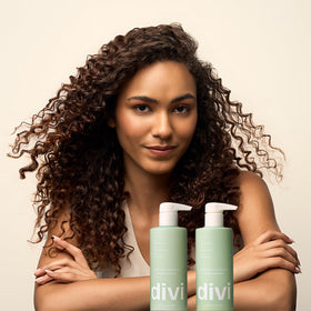 Divi Hydrating Shampoo and Conditioner set with natural ingredients
