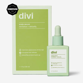 divi Scalp Serum 30ml bottle side view