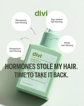 divi Scalp Serum 30ml lifestyle shot