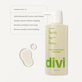 divi Volumizing Conditioner bottle side view