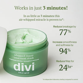 Divi Whipped Repair Mask texture close-up
