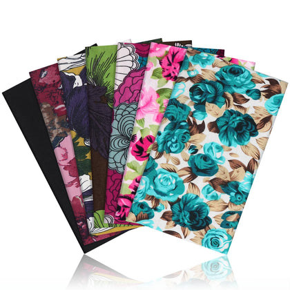 DiyJibb Boho Headbands 7PCS collection with various prints