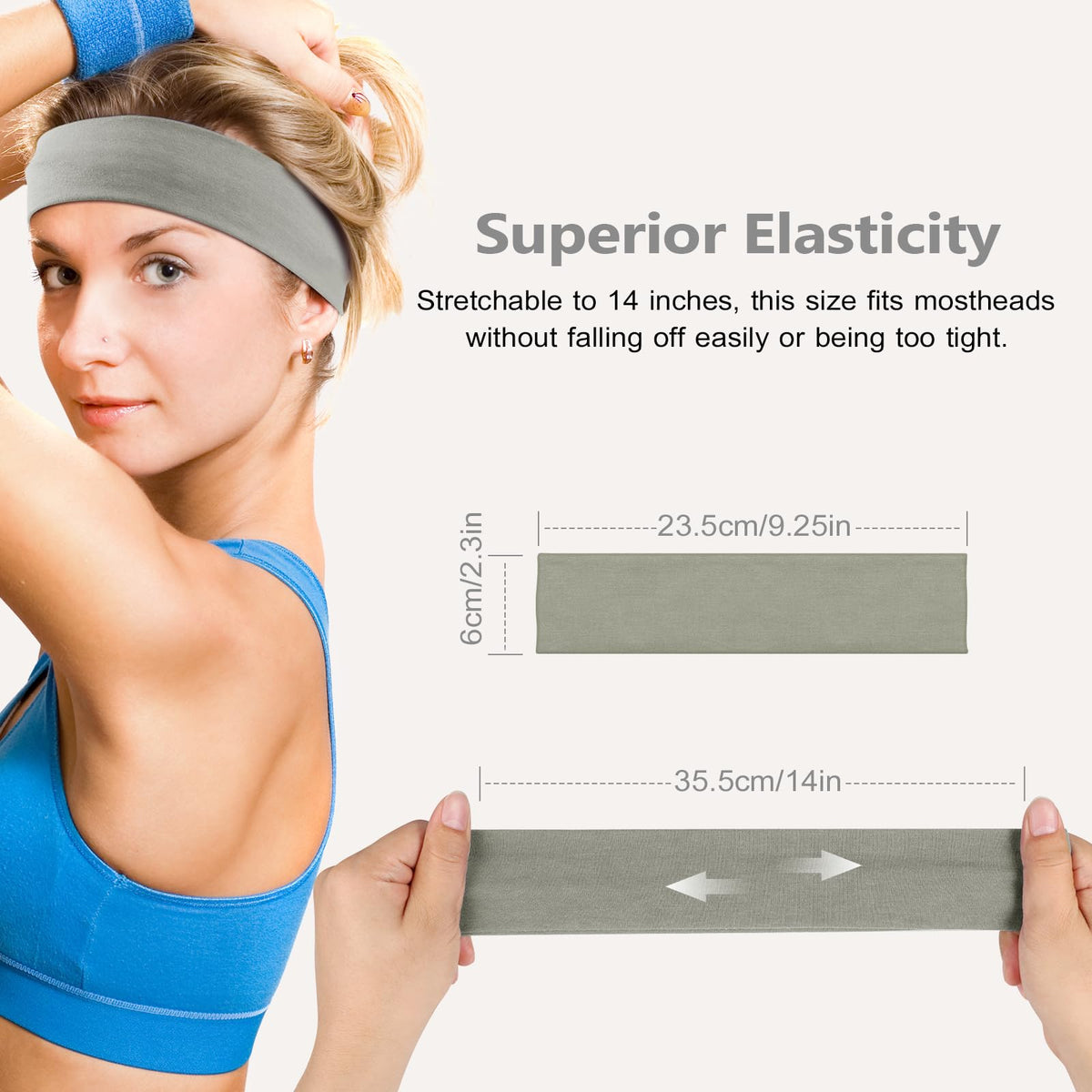 DiyJibb headband on a yoga mat during session