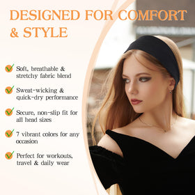 DiyJibb headbands pack showing all 7 colours