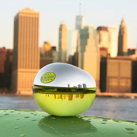 DKNY Be Delicious packaging with floral design