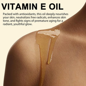 DLOMFVFQ Vitamin E Oil applied on skin