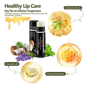 Dmsky Lip Balm peppermint flavour tube close-up