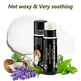 Dmsky Lip Balm unscented flavour tube close-up