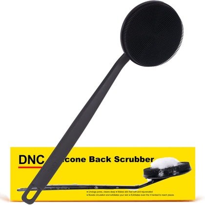 DNC Back Scrubber front view with long handle