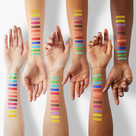 docolor 54 Colours Gemstone Eyeshadow Palette matte and shimmer colours