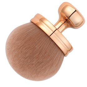 docolor Extra Large Kabuki Body Brush front view with rose gold handle