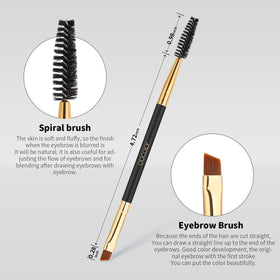 Docolor Eyebrow Brush Duo in a makeup kit