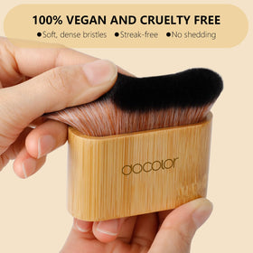 docolor Self Tanner Brush demonstrating application on skin
