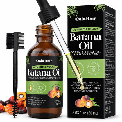 Dolahair Batana Oil 60 mL front view with packaging