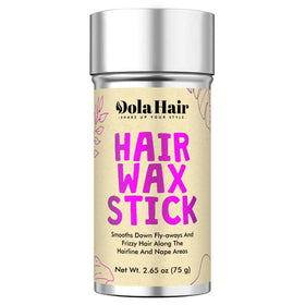 Dolahair Hair Wax Stick front view with cap off