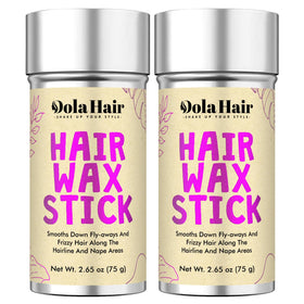 Dolahair Hair Wax Stick front view with packaging
