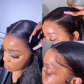Dolahair lace glue on a clean surface