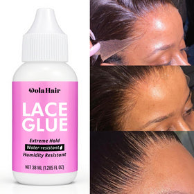 Dolahair lace glue with instructions and tips
