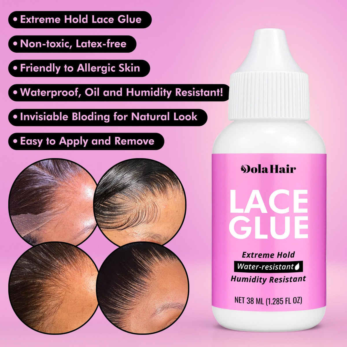 Dolahair Lace Melting Bands for wig application