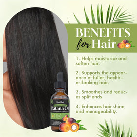 Dolahair Pure Batana Oil texture close-up