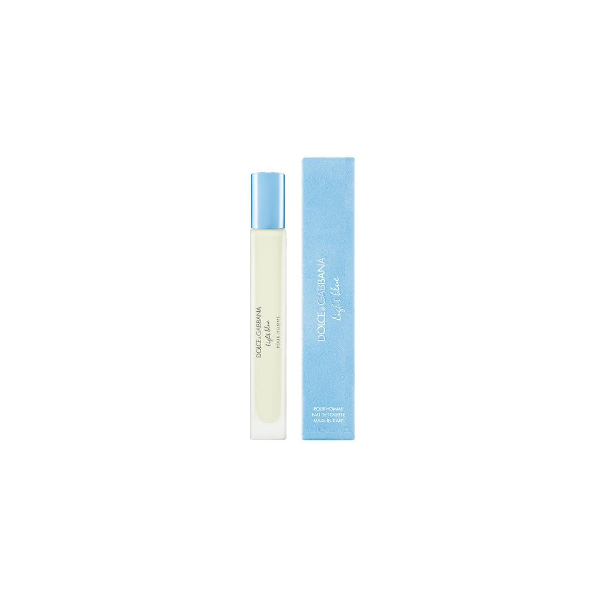 Dolce&Gabbana Light Blue Pour Homme Eau De Toilette 10 ml travel spray back view