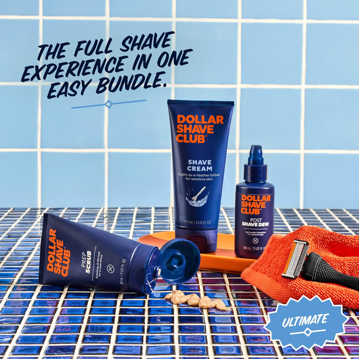 Dollar Shave Club Prep Scrub 3 ounce tube