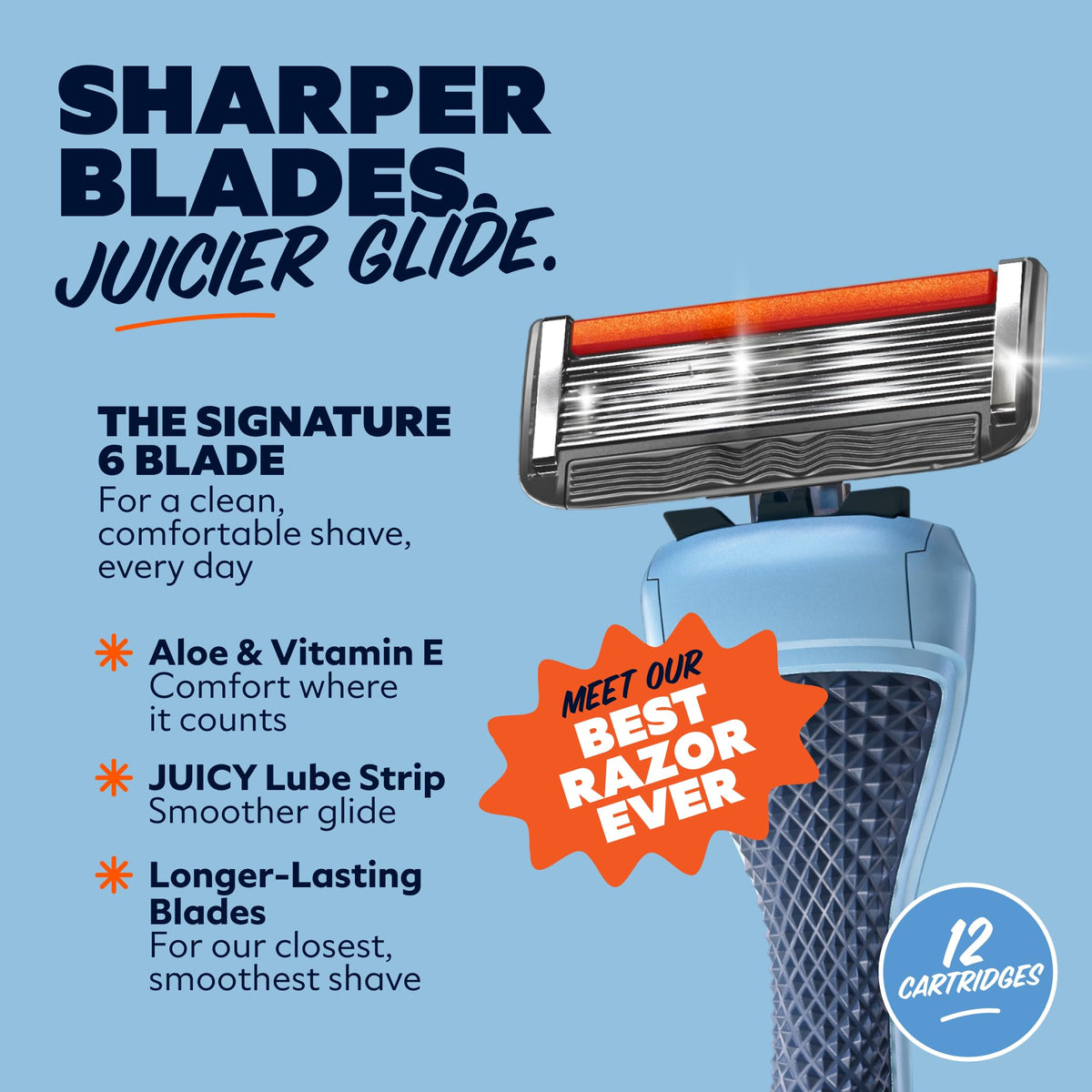 Dollar Shave Club Razor Blades in packaging