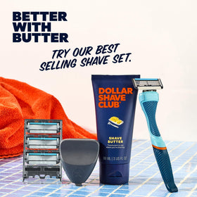 Dollar Shave Club Shave Butter with essential oils ingredients