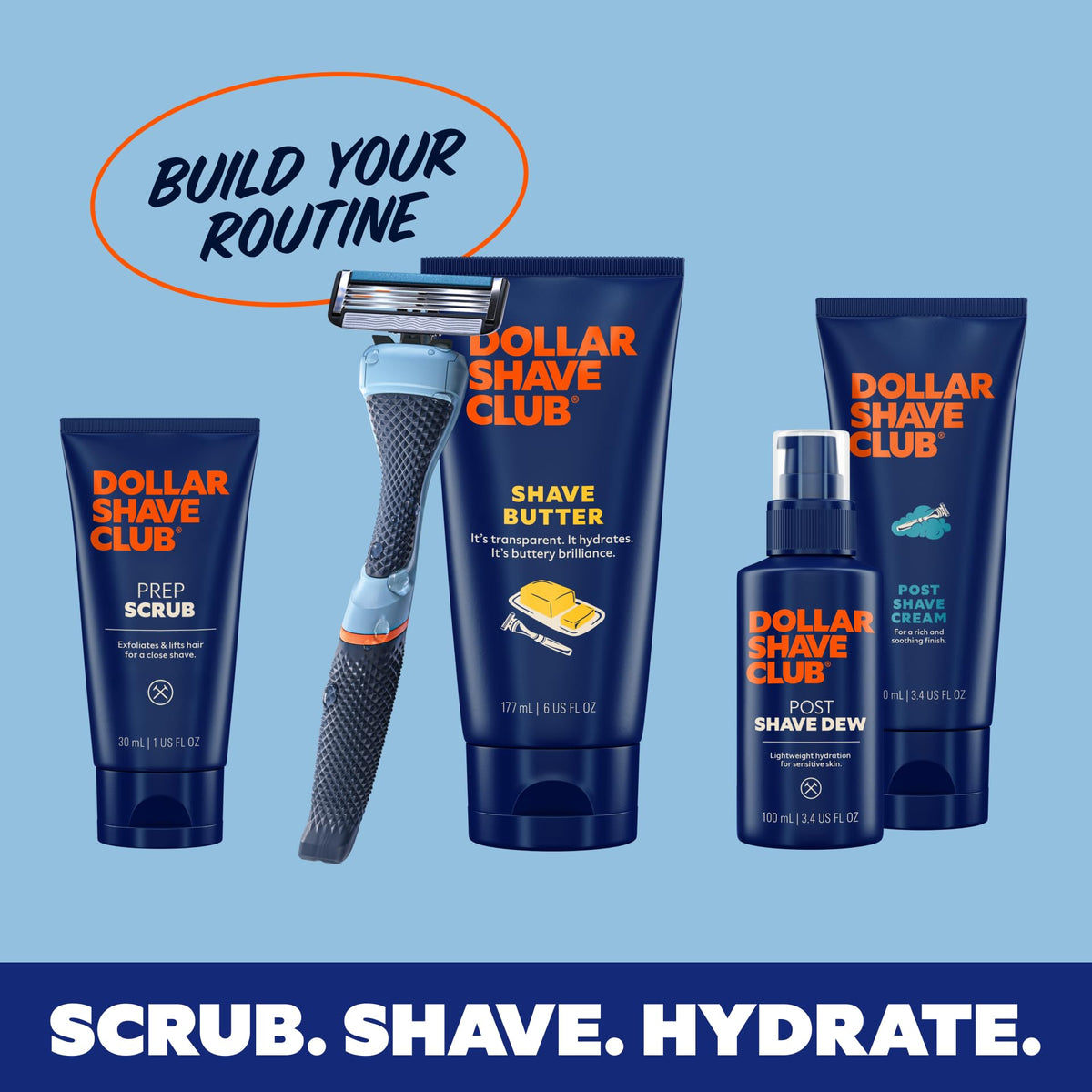 Dollar Shave Club Style Detailer Precision Trimmer side view