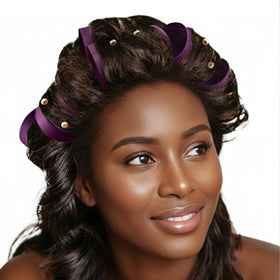 DONNA hair rollers displayed in packaging