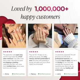 Doonails Soft Gel Press-On Nails in a lifestyle setting