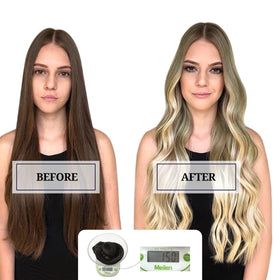 DOORES Clip in Hair Extensions displayed on a flat surface
