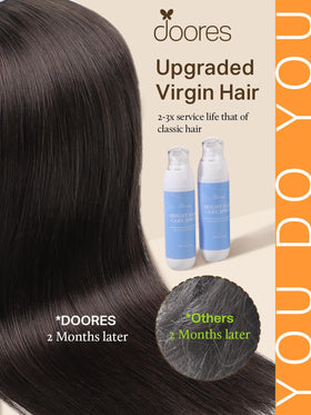 DOORES Tape in Hair Extensions 100g back view