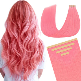 DOORES Tape In Hair Extensions 100g front view