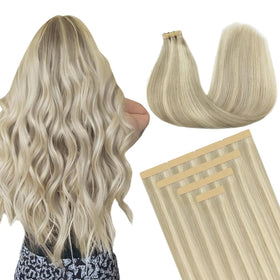 DOORES Tape in Hair Extensions 100g pack front view